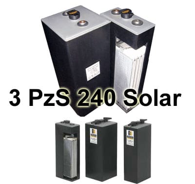 3 PzS 240 Solar 2V